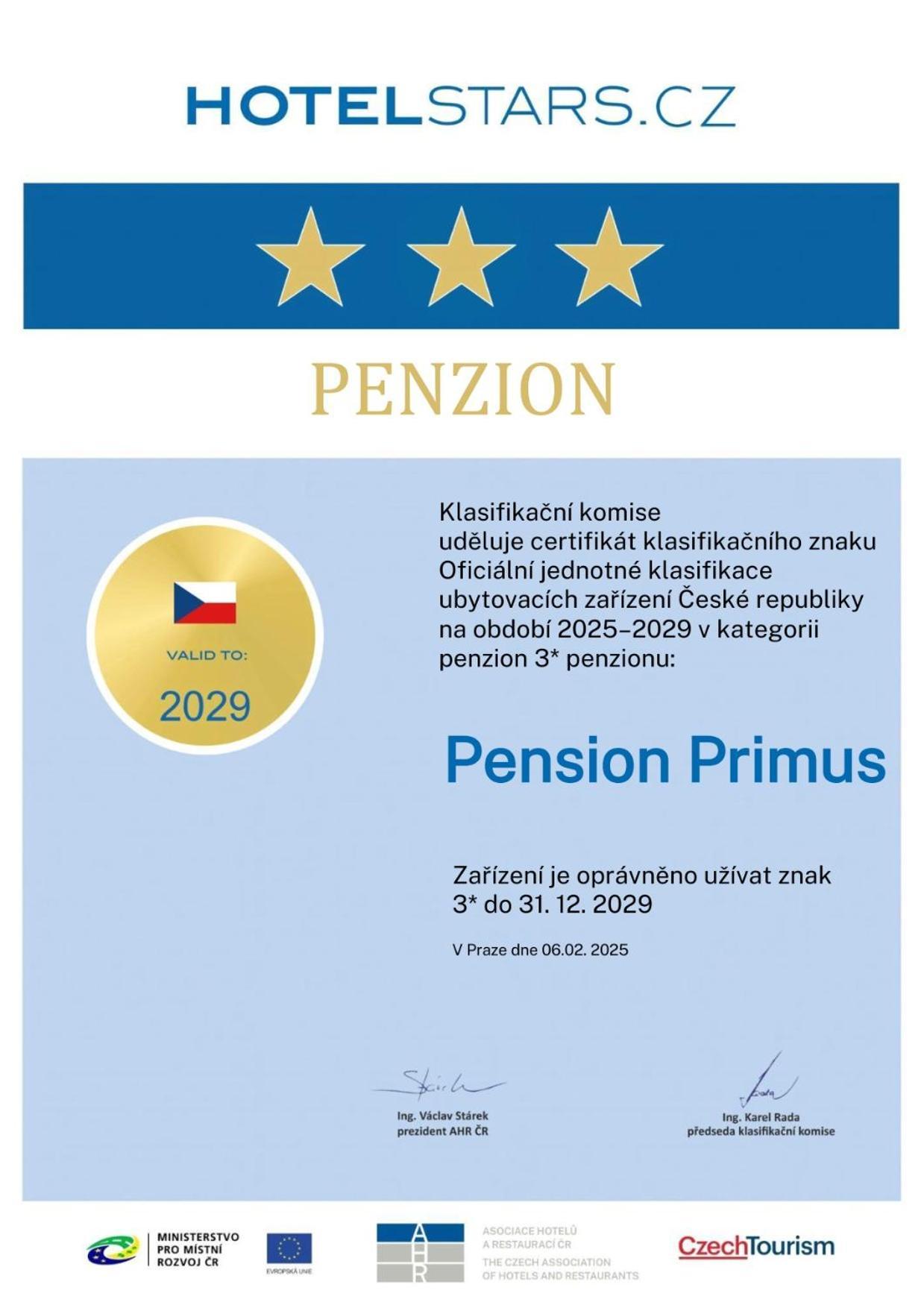 Pension Primus Beroun  Kültér fotó